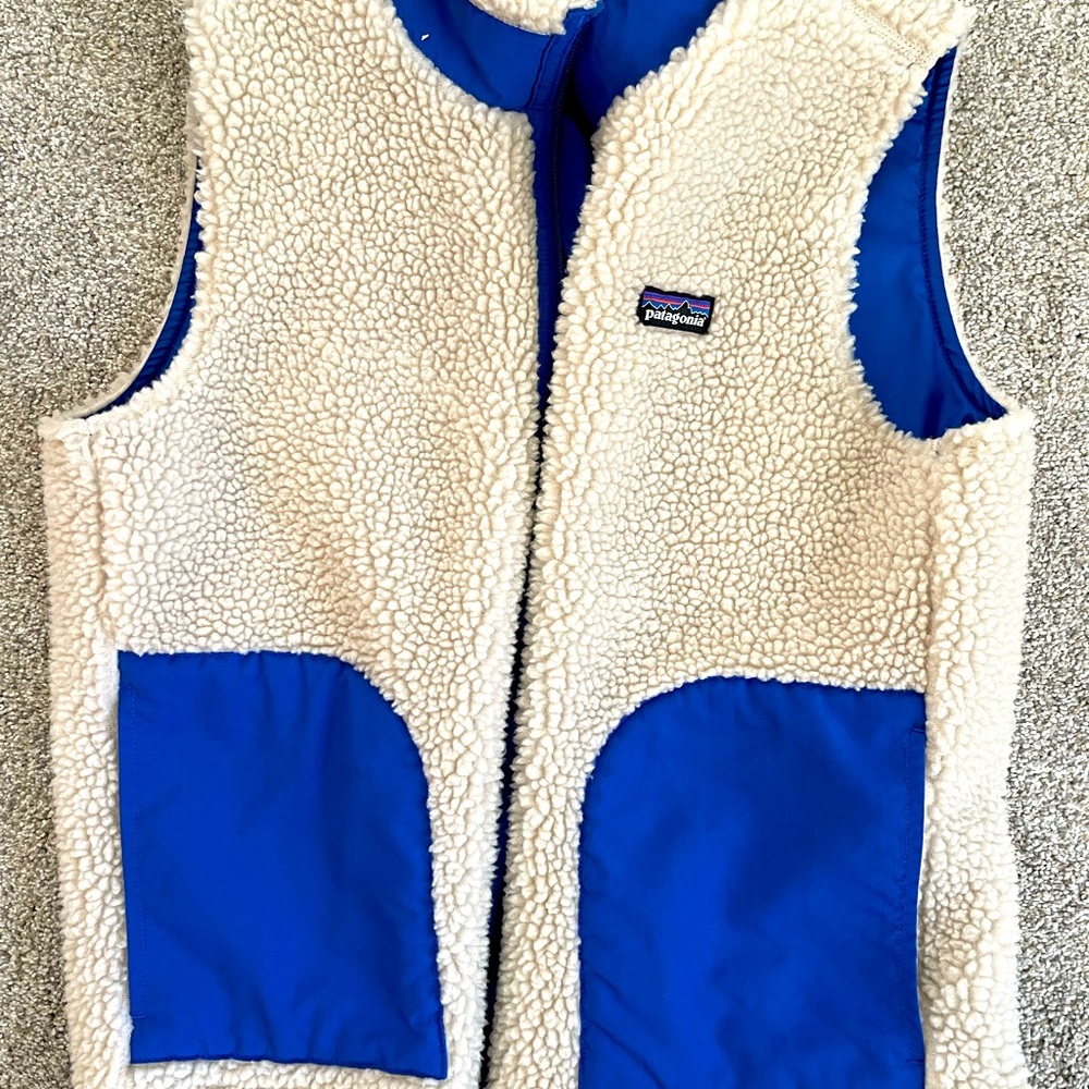 Patagonia Kids' Retro-X® Fleece Vest size 12 large